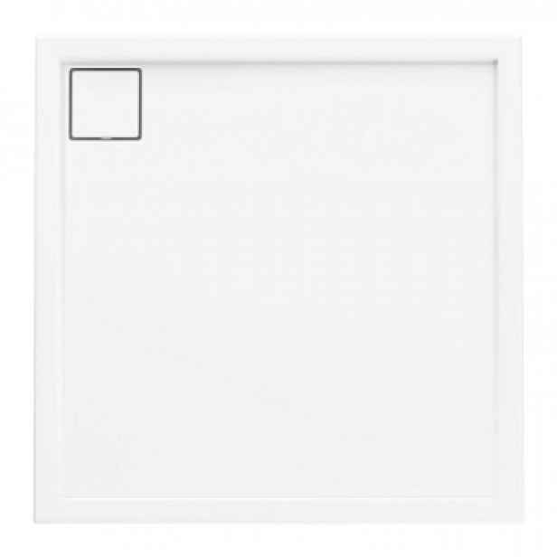 Čtvercová sprchová vanička 80x80x5,5 Omega Stabilsound+