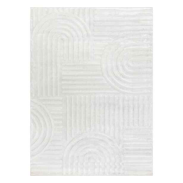 Kusový koberec Balance 1918 cream, 120x170, bílá, ložnice, Dywany Łuszczów