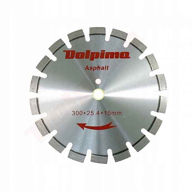 Diamantový Kotouč Asfalt Laser 300x25,4/20 mm 15x3,0 mm