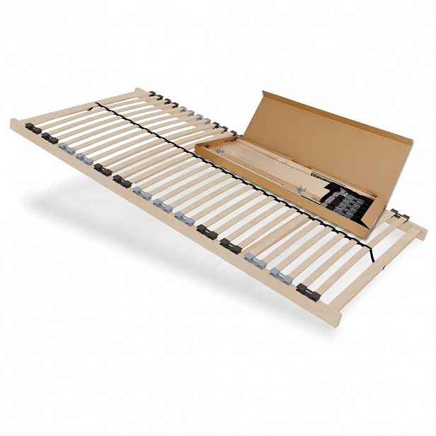 Schlaftroll LAMELOVÝ ROŠT DreamBase 100x200 – 7-zónový komfortný rošt pre ergonomickú podporu spánku