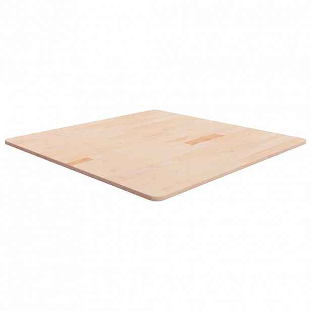 vidaXL Čtvercová stolní deska 90x90x1,5 cm masivní dub bez úprav