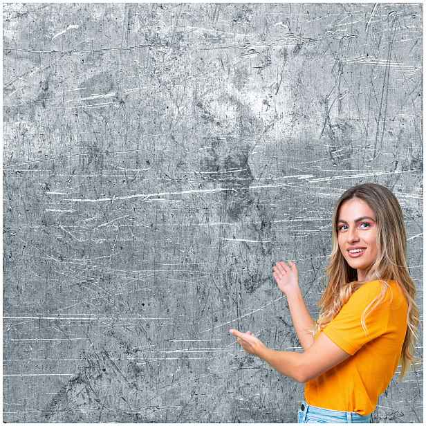 Fototapeta 3D Pozadí Textura Plech Poškrábaná 588x260 TLA06F