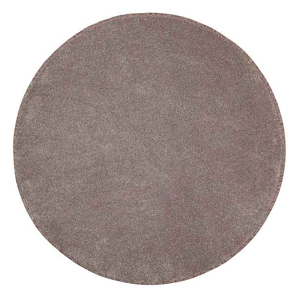 Kusový koberec Apollo Soft béžový kruh, 100x100 (průměr) kruh, béžová, obývací pokoj, Vopi