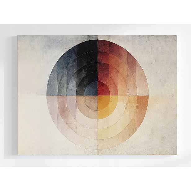Plakát Grafika Abstrakce Bauhaus Kolo Geometrie 100x75