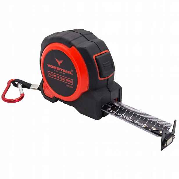 Svinovací metr oboustranný „nerozbitný 1W“ s magnetem 10mx32mm Vorstahl