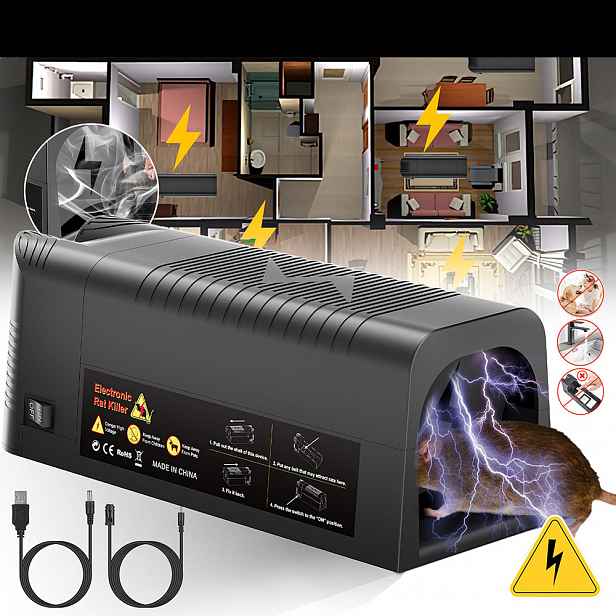 Elektrická Past Na Myši – Bezpečná Elektrická Past Na Potkany