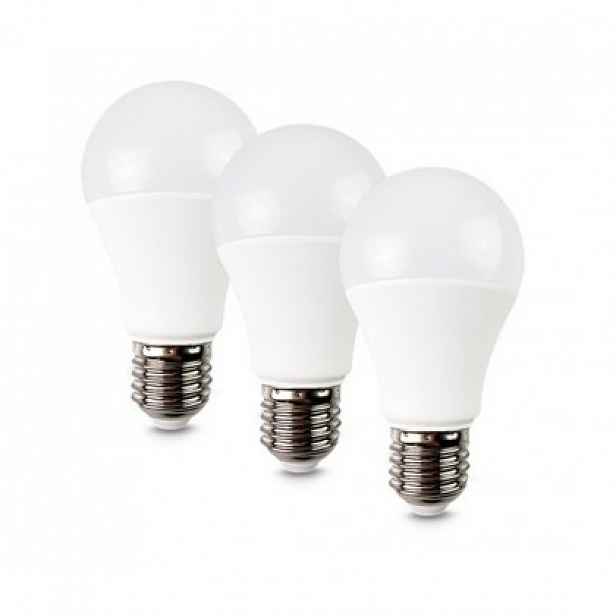 LED žárovka Solight WZ5293, E27, 10W,  kulatá, teplá bílá, 3ks