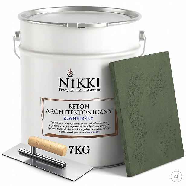 Architektonický fasádní beton 5 m2 7 kg Zelený Tmavý Paca
