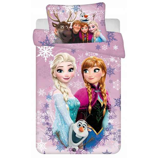 Povlečení Ledové Království Elsa Anna Olaf Povlečení Frozen 140x200