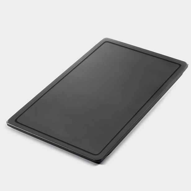 Smeg Hpe prkénko CB25MN, vhodné do myčky, dxšxv: 410x250x12 mm, černá CB25MN
