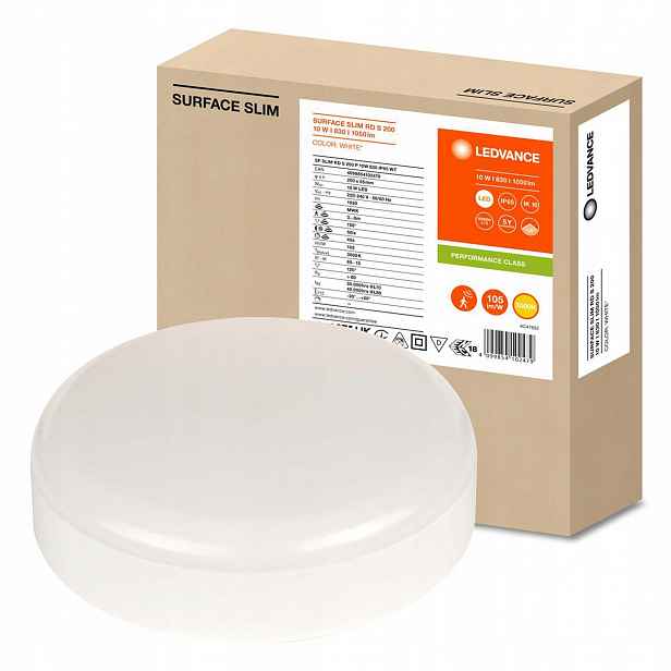 Stropní Svítidlo 10W 1050lm 3000K se snímačem pohybu soumraku 20 cm Surface