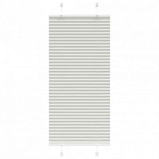 vidaXL Plisovaná roleta světle šedá 60x150 cm Šířka látky 59,4 cm