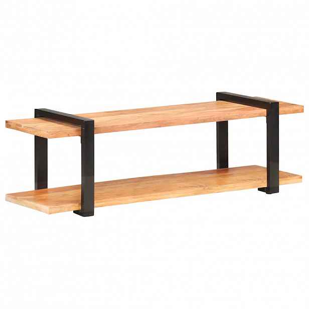 vidaXL TV stolek 130 x 40 x 40 cm masivní akáciové dřevo
