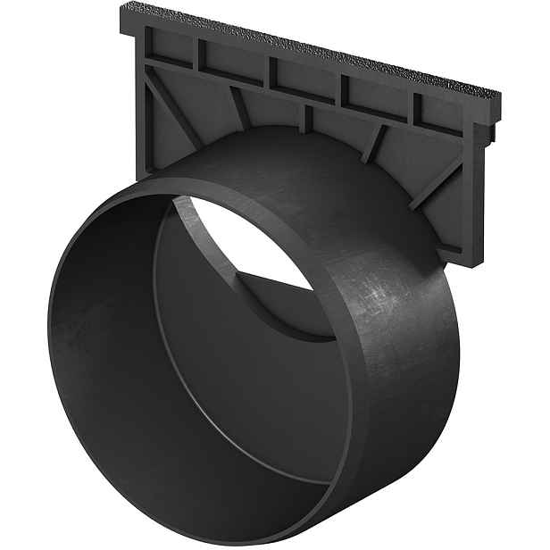 Stěna čelní plastová ACO Self s odtokem DN/OD 110
