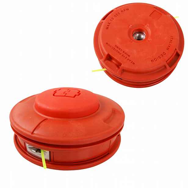 Strunová hlava Tecomec M12x1,75LW Husqvarna 240R červená průměr 130 mm
