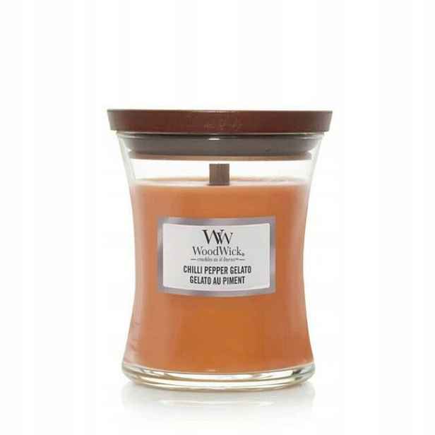 WoodWick střední svíčka Chilli Pepper Gelato 275 g