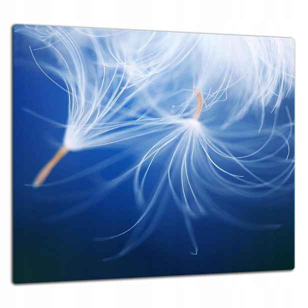 Skleněná Ochranná Deska Panel Lepidlo 65x60 Květiny