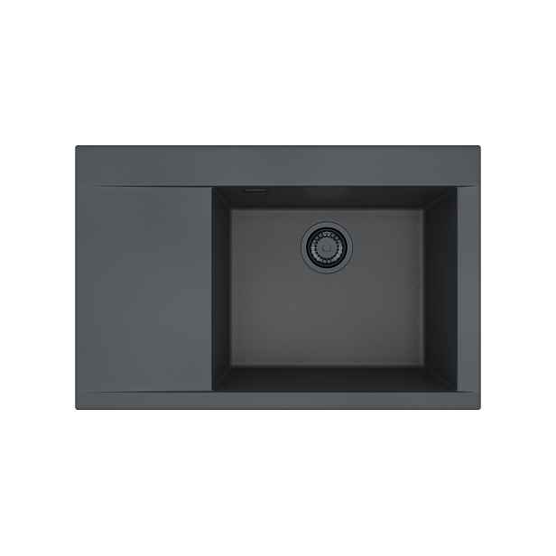 Alveus PURE-G 70 P černý A90 BLACK EDITION + jedn.sifon_algranit