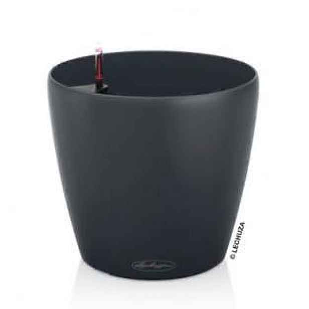 Květináč CLASSICO Color komplet set břidlicová 35cm