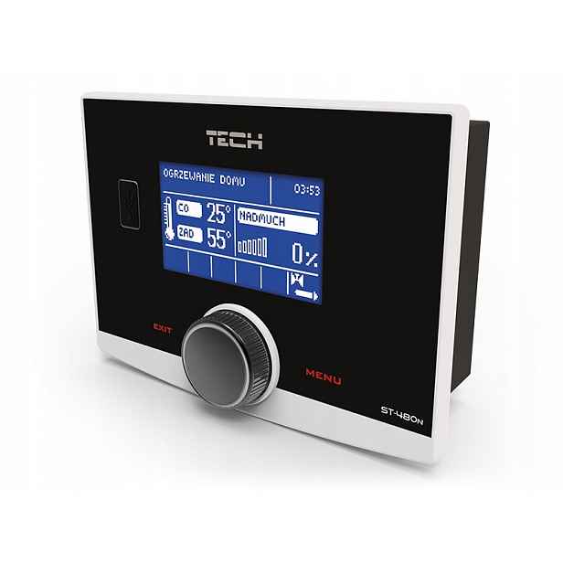 Regulátor Tech ST-480 N Pro Kotlová Kamna Na Ekogroš