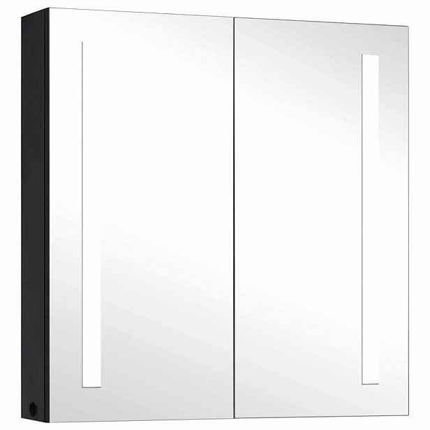 vidaXL LED koupelnová skříňka se zrcadlem 62 x 14 x 60 cm