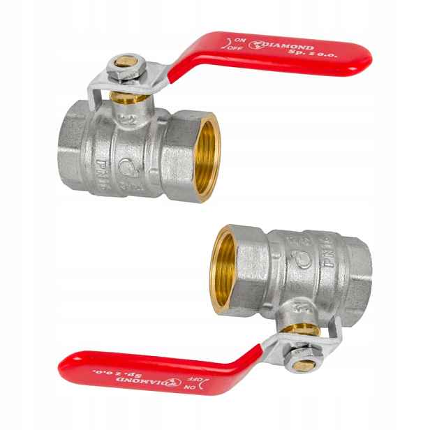 Kulový Kohout 3" Gw DN80 Tlumič Rukojeť Mosazný Kohout Diamond