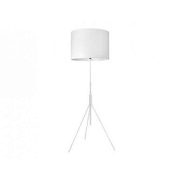 Bílá stojací lampa Markslöjd Sling, ø 52 cm
