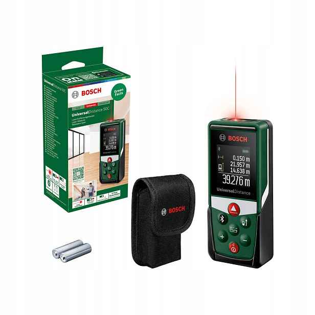 Bosch 0603672301 Digitální Laserový Dálkoměr Universal Distance 50C 0,05-50 m