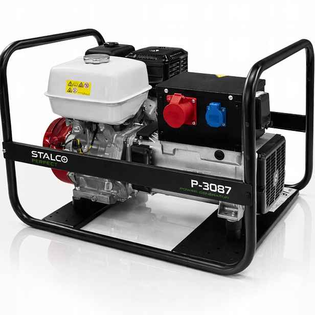 Elektrocentrála Stalco Perfect P-3087 8,7kVA 400V Honda GX390
