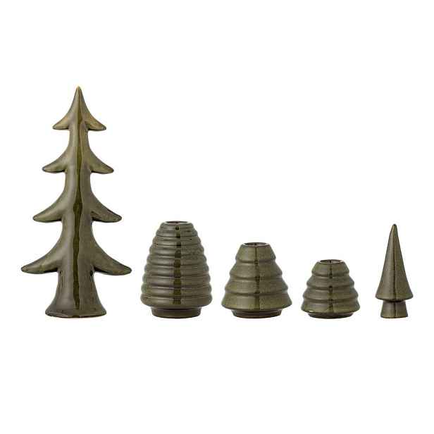 Kameninové svícny v sadě 5 ks Woods – Bloomingville