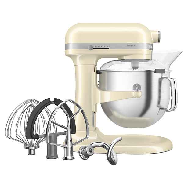 KitchenAid Kuchyňský robot Artisan 5KSM70SHX, se zvedací mísou 6,6 l, mandlová 5KSM70SHXEAC