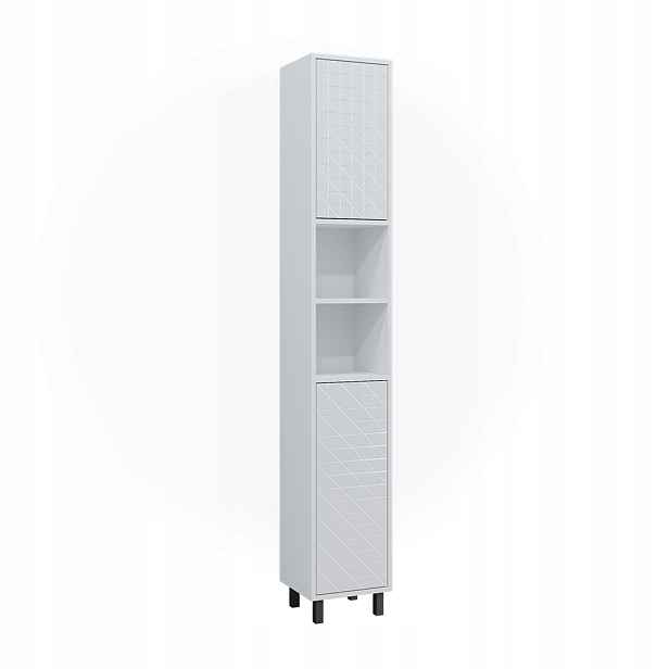 Koupelnová skříňka Agasta, bílá, 30 x 190.3 cm, Vicco