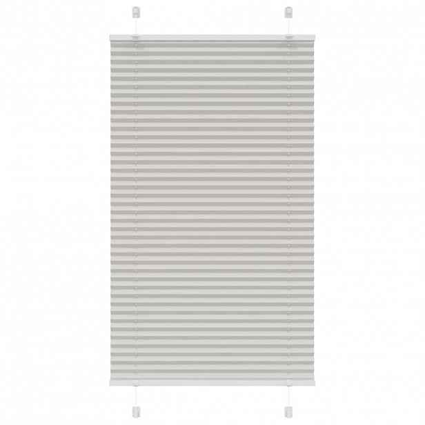vidaXL Plisovaná roleta světle šedá 80x150 cm Šířka látky 79,4 cm