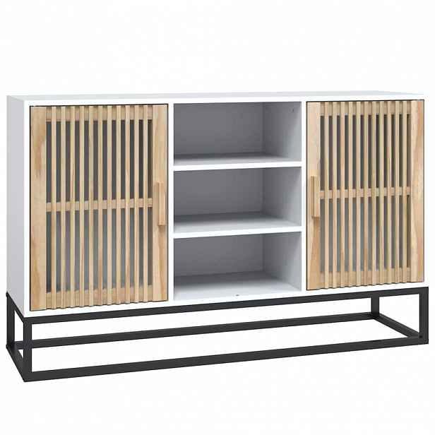 vidaXL Příborník bílý 105 x 30 x 65 cm kompozitní dřevo