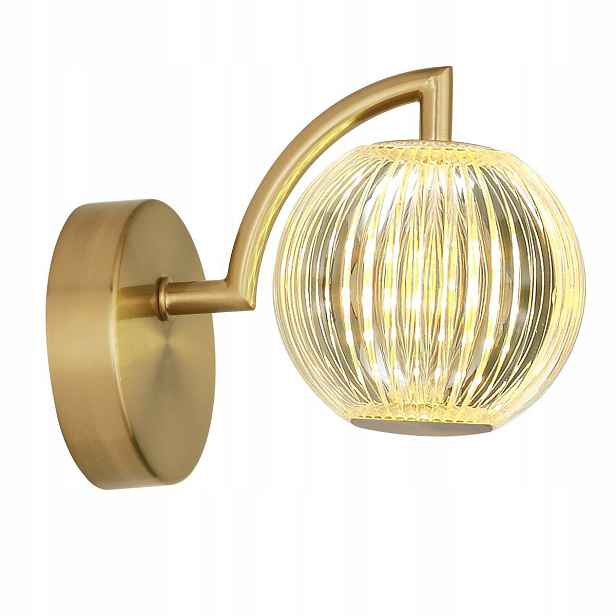 Nástěnné Led svítidlo Brillant Zlaté 5W LP-3303/1W Light Prestige