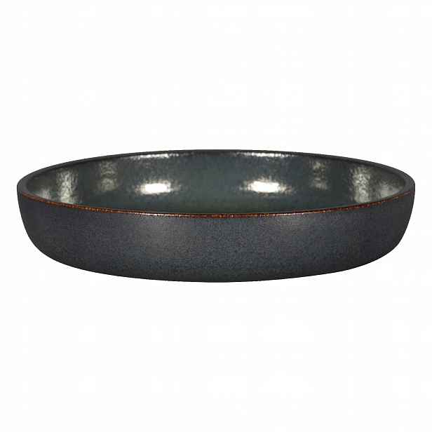 Ease Rakstone Hluboký talíř 24 cm vulkanický Rak Porcelain