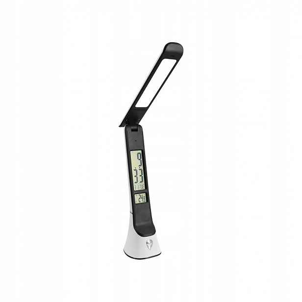 Stolní lampa Tori Bílá Černá 5W Led 30cm Variabilní barva Stolní lampa