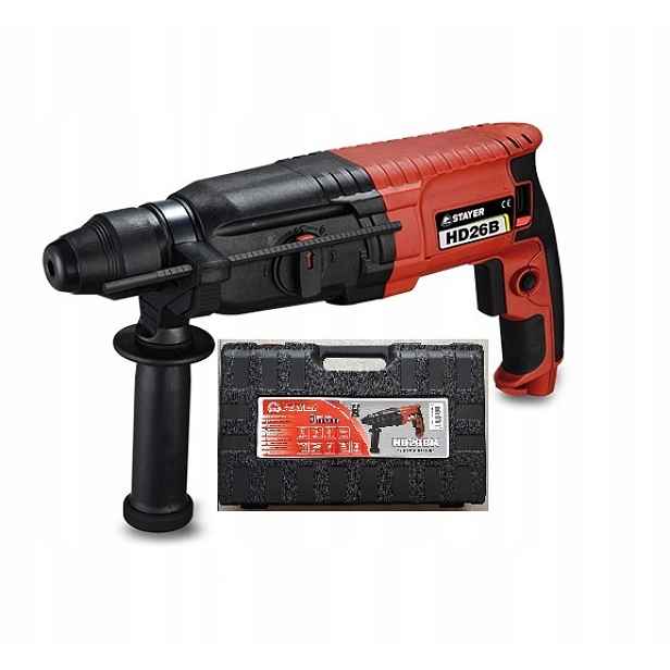 Vrtací kladivo Stayer HD26BK Příklepové Kladivo sds plus příklepová vrtačka Moc