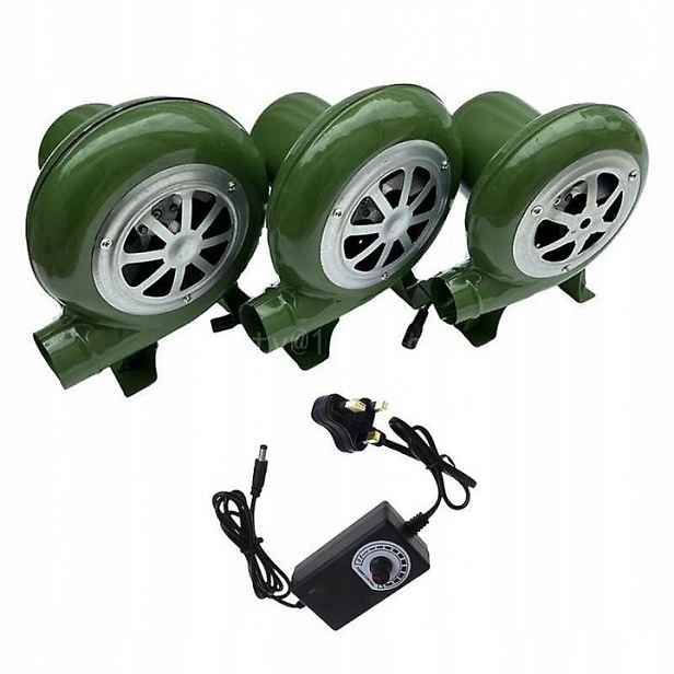 Elektrický Ventilátor Pro Gril A Kovárnu S Adaptérem Rychlosti