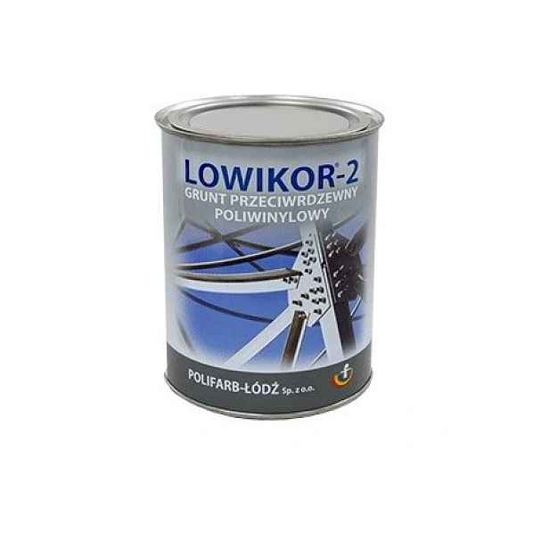 Lowikor 10 L Červený Oxidový Polifarb Łódź