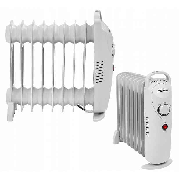 Olejový Radiátor Elektrický Radiátor S Přenosným Termostatem 1000 W