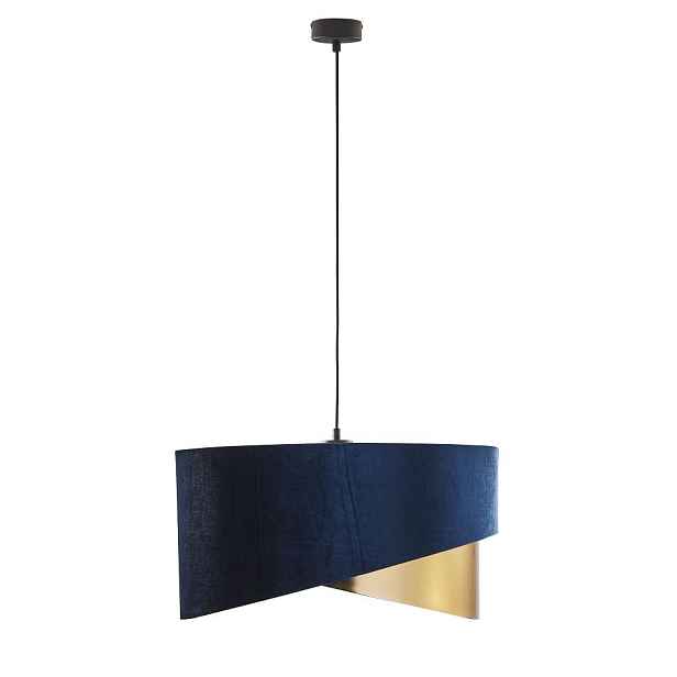 Pendel Zwis Závěsná lampa Černá Klasika 3xE27 Látka Tercino Tk Lighting