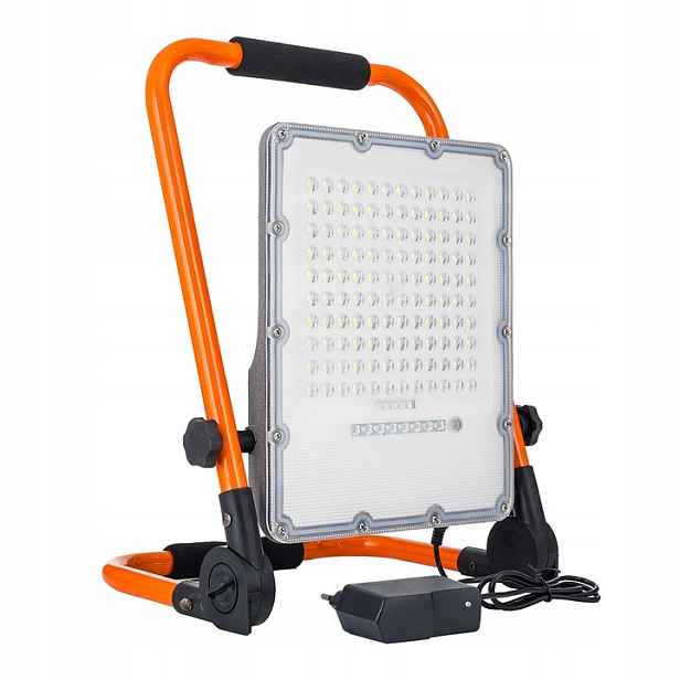 Led pracovní reflektor stavební 300W přenosný akumulátor stativ