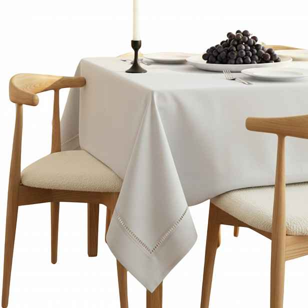 Ubrus Na Stůl Do Domu Voděodolný Skvrnitý Classy 140x220 Šedý
