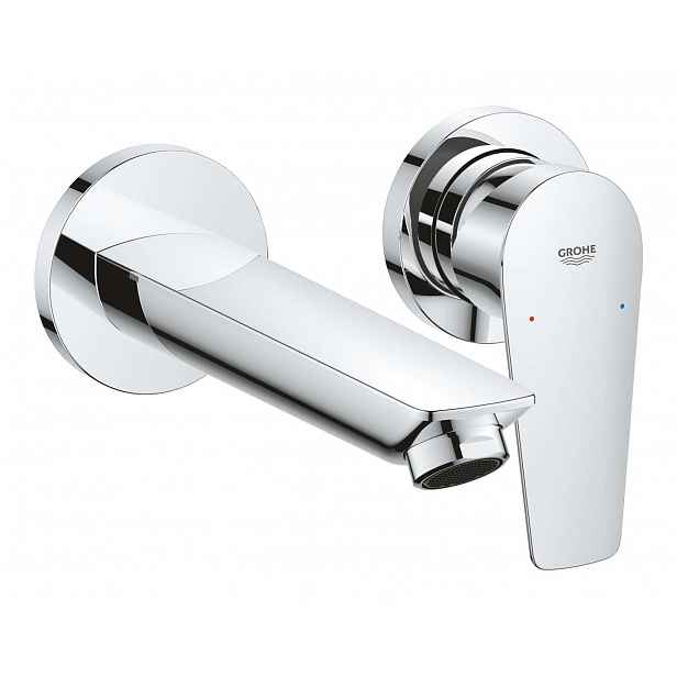 Grohe BauEdge - Umyvadlová baterie pod omítku, 2-otvorová instalace, chrom 20474001