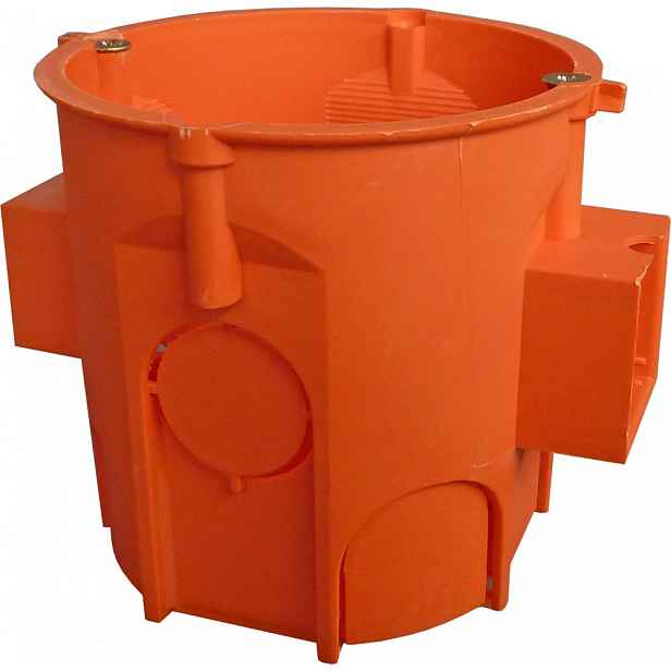 Přístrojová krabice pro povrchovou montáž 60mm oranžová