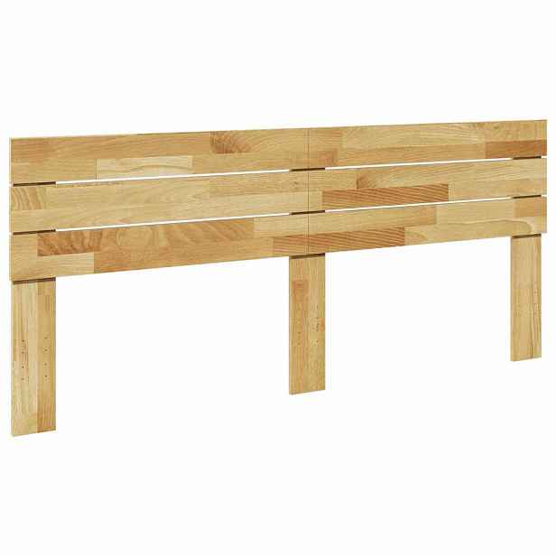 vidaXL Čelo postele 200 cm masivní dub
