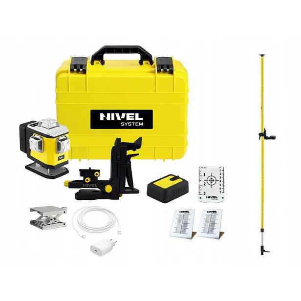 Nivel System Křížový laser CL5B rozpěrná tyč LP-36