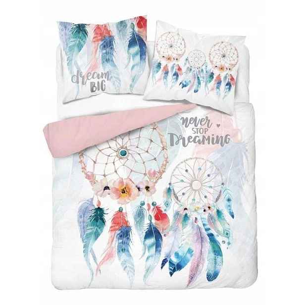 Povlečení Dreamcatcatcher Nikdy Lapač Snů Snít 200x220 100% Bavlna