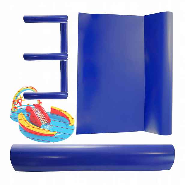 Pvc záplata do bazénu ponton 50x50 cm k dnu stěn matrace, bazénová záplata
